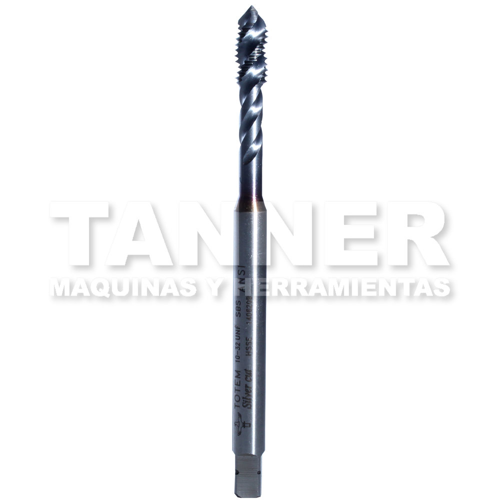 Taraud Fil Spirale 10-32 UNF HSS Titane - Outil Taraudage Précis 3 Cannelures